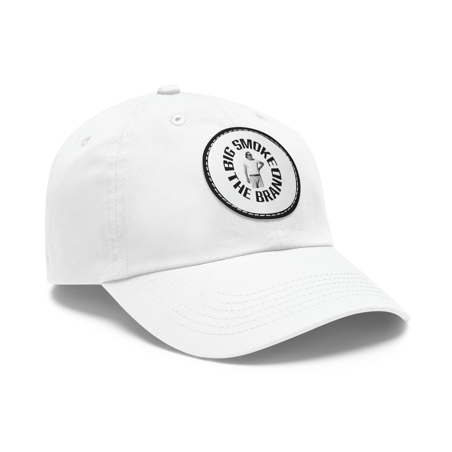 Dad Hat with Leather Patch