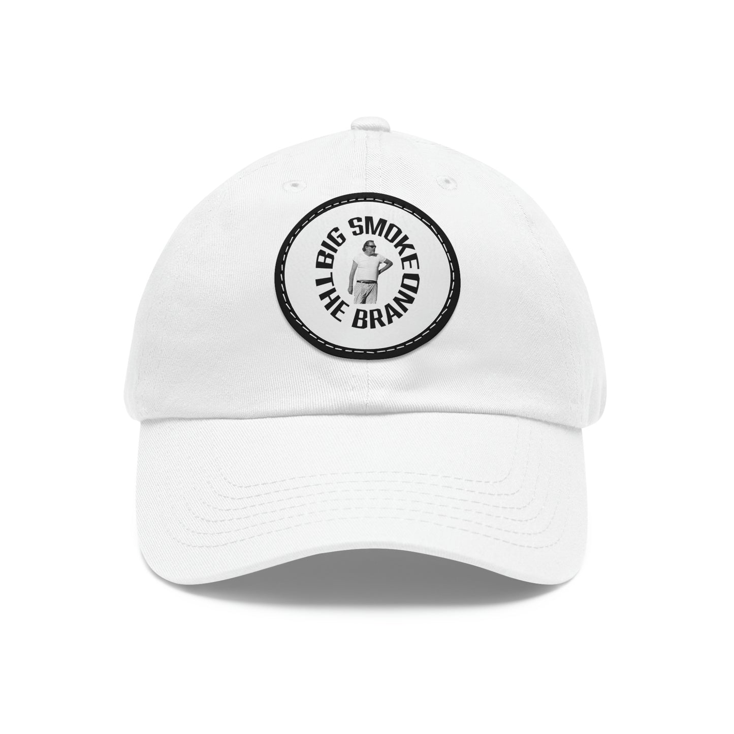 Dad Hat with Leather Patch